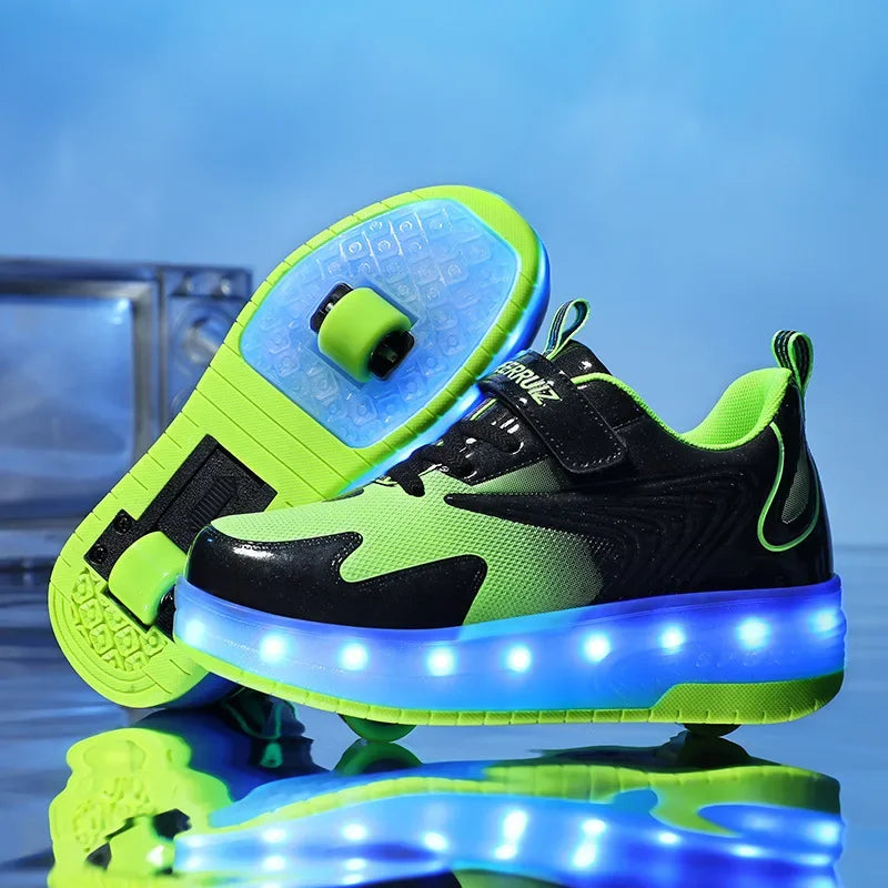 LichtRiders - LED Shoes with Wheels for Children