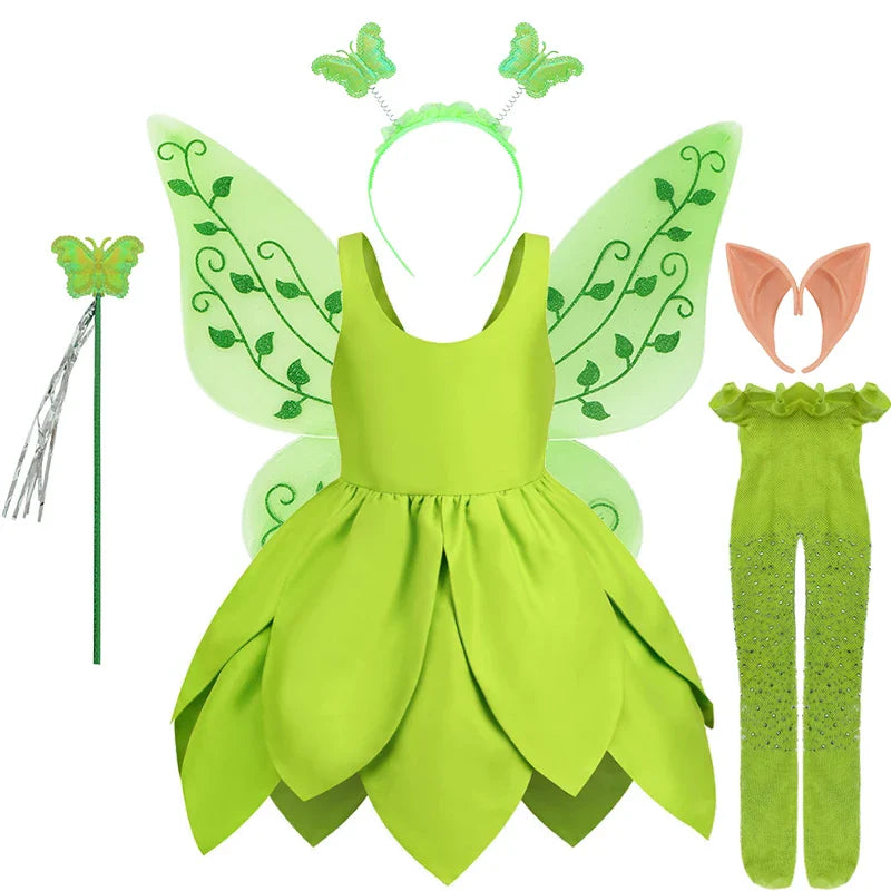 Costum Tinkerbell pentru Copii – Magic și Fermecător pentru Petreceri