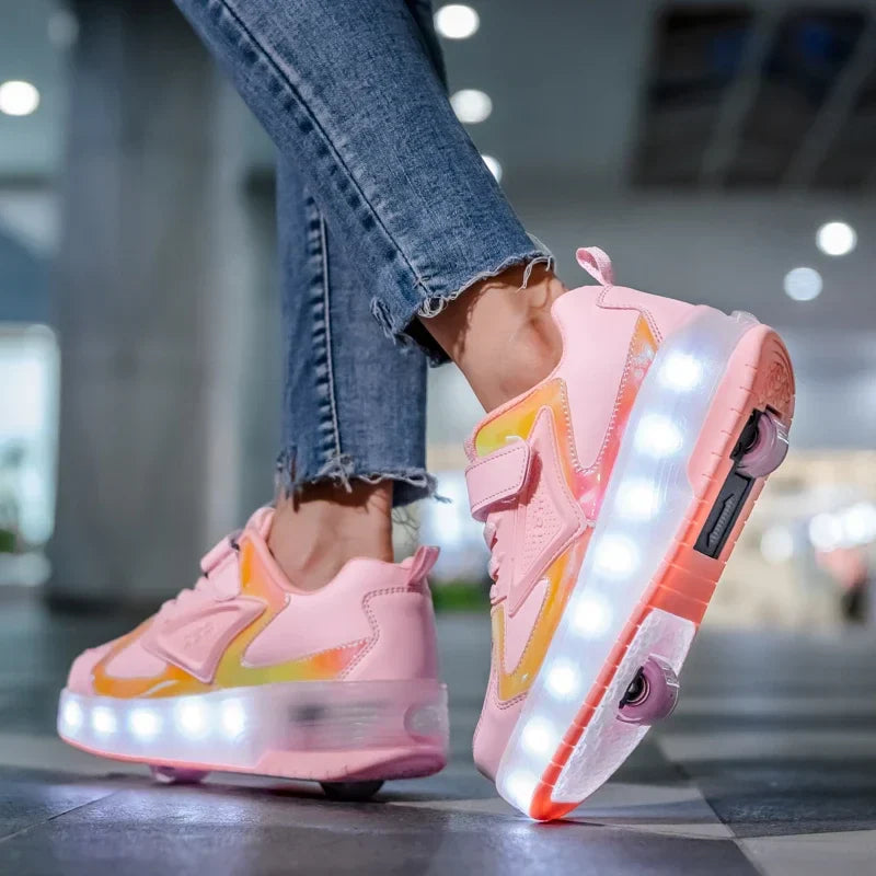 LichtRiders - LED Shoes with Wheels for Children