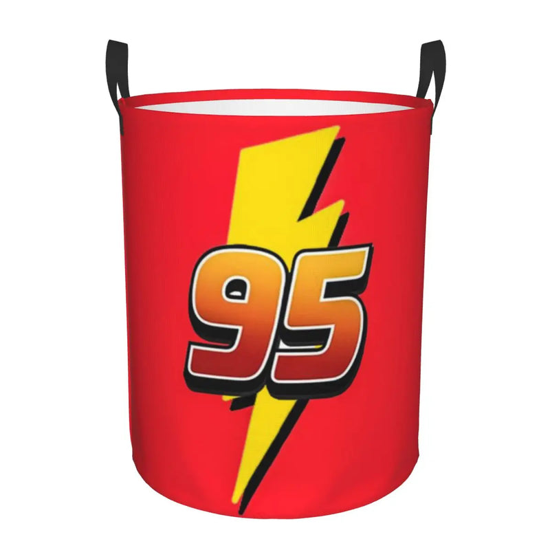Laundry Basket Cars Lightning McQueen – Spacious and Foldable Clothes Basket