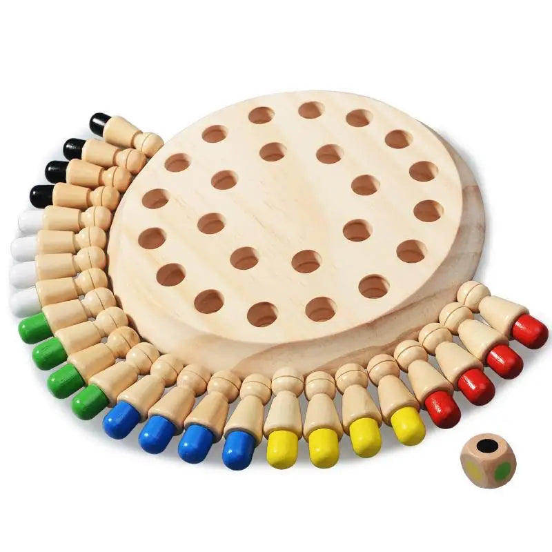 Wooden Color Game – Educational and Fun
