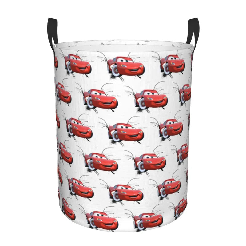 Laundry Basket Cars Lightning McQueen – Spacious and Foldable Clothes Basket