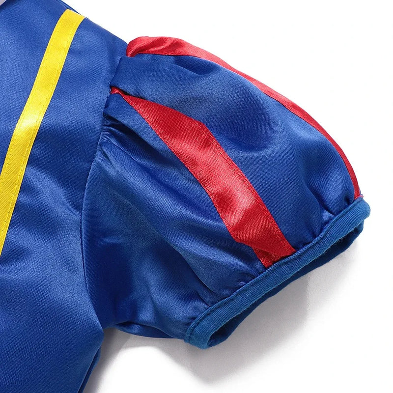 Sukienka Księżniczki Śnieżki – Z Peleryną, Tiara i Magicznymi Akcesoriami