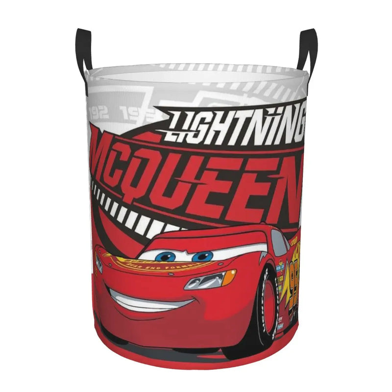 Laundry Basket Cars Lightning McQueen – Spacious and Foldable Clothes Basket