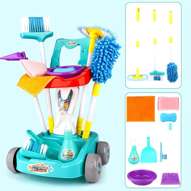 Zestaw Sprzątający - Dla Małych Pomocników w Domu