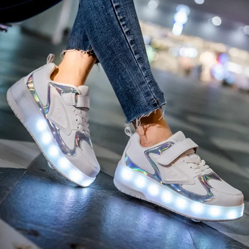 LichtRiders - LED Shoes with Wheels for Children