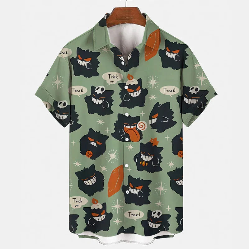 Zestaw Pokémon Gengar i Snorlax - Wygodny i Wesoły na Letnie Wieczory