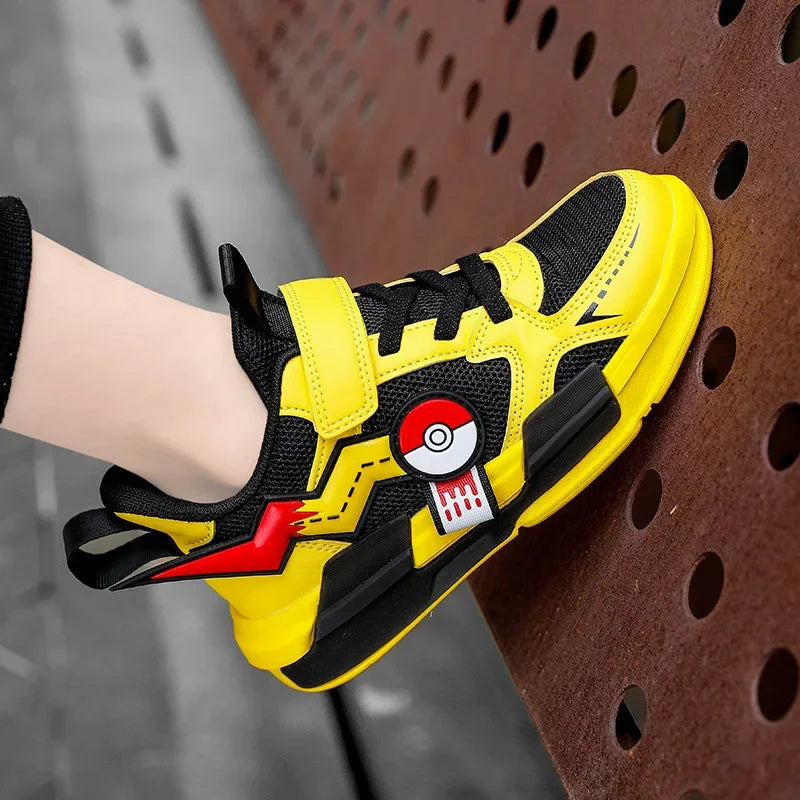 Pokémon Kinder Sneakers – Oddychające i Wygodne Buty dla Chłopców i Dziewczynek
