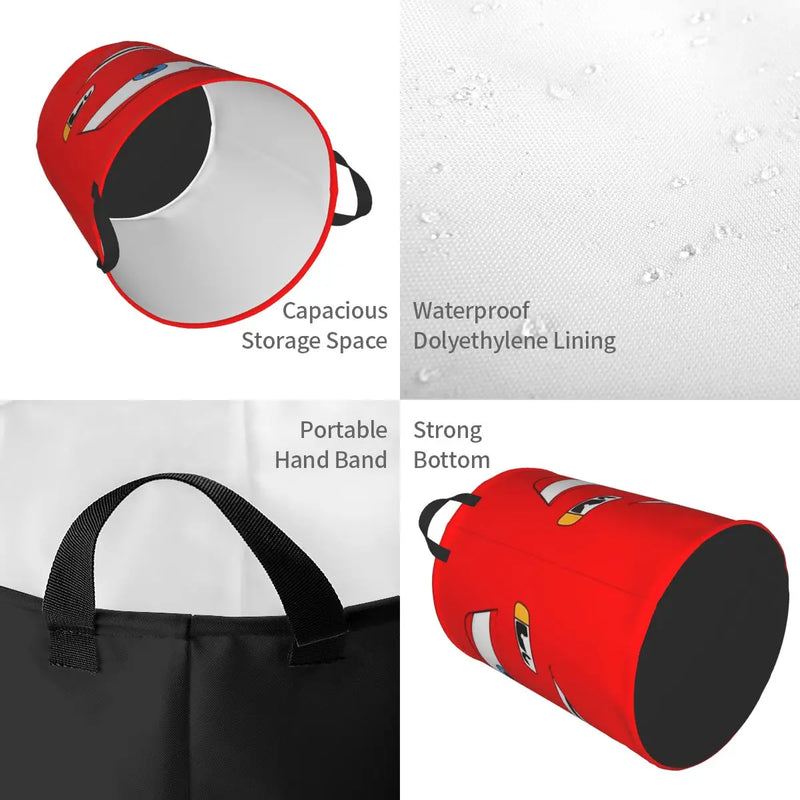 Laundry Basket Cars Lightning McQueen – Spacious and Foldable Clothes Basket