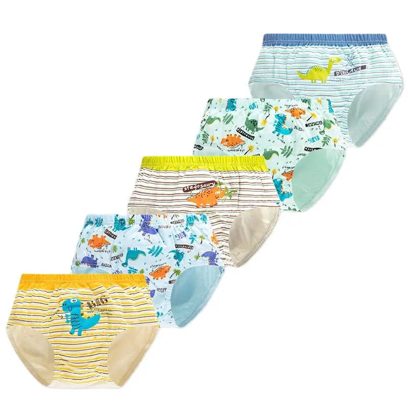 5-częściowy Zestaw Chłopięcej Bielizny – Miękka i Oddychająca Bawełna z Wzorami Superbohaterów