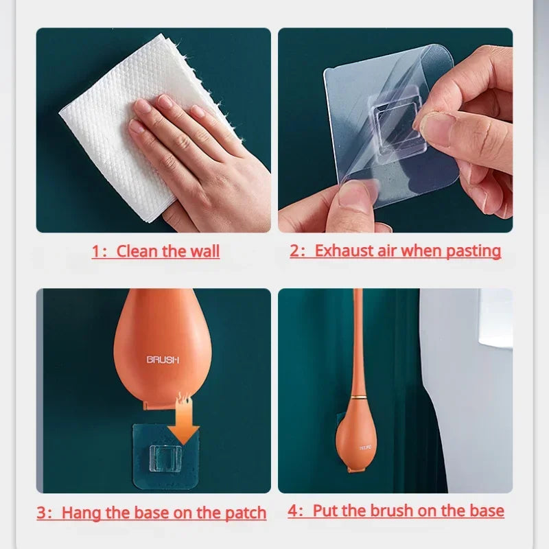 Sumi Flex Szczotka do Toalety - Dla Dokładnego i Łatwego Czyszczenia Toalety