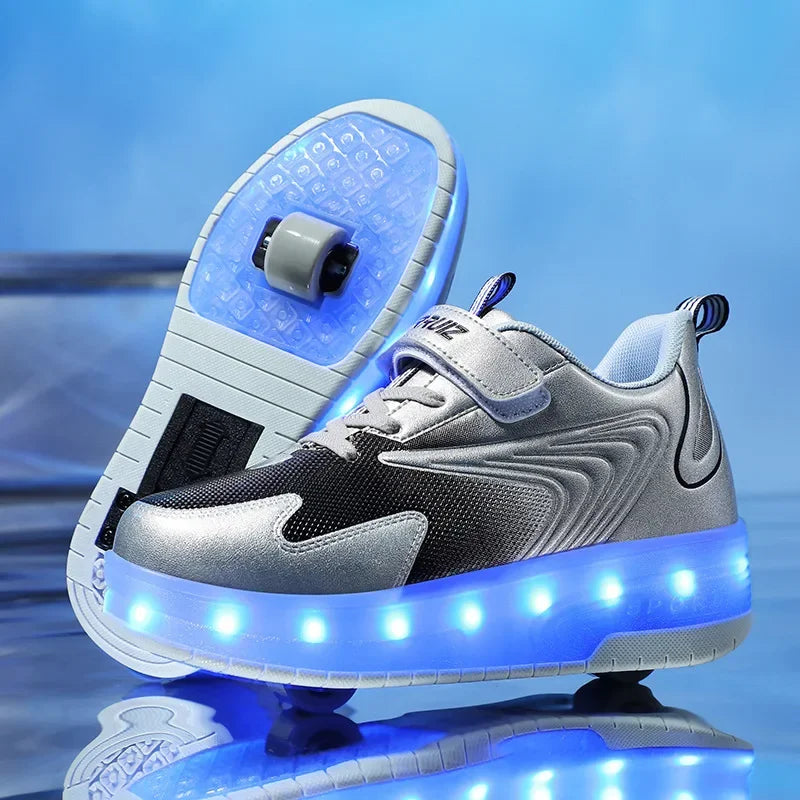 LichtRiders - LED Shoes with Wheels for Children