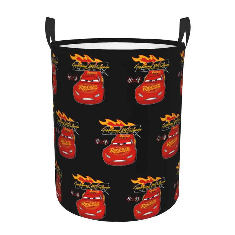 Laundry Basket Cars Lightning McQueen – Spacious and Foldable Clothes Basket