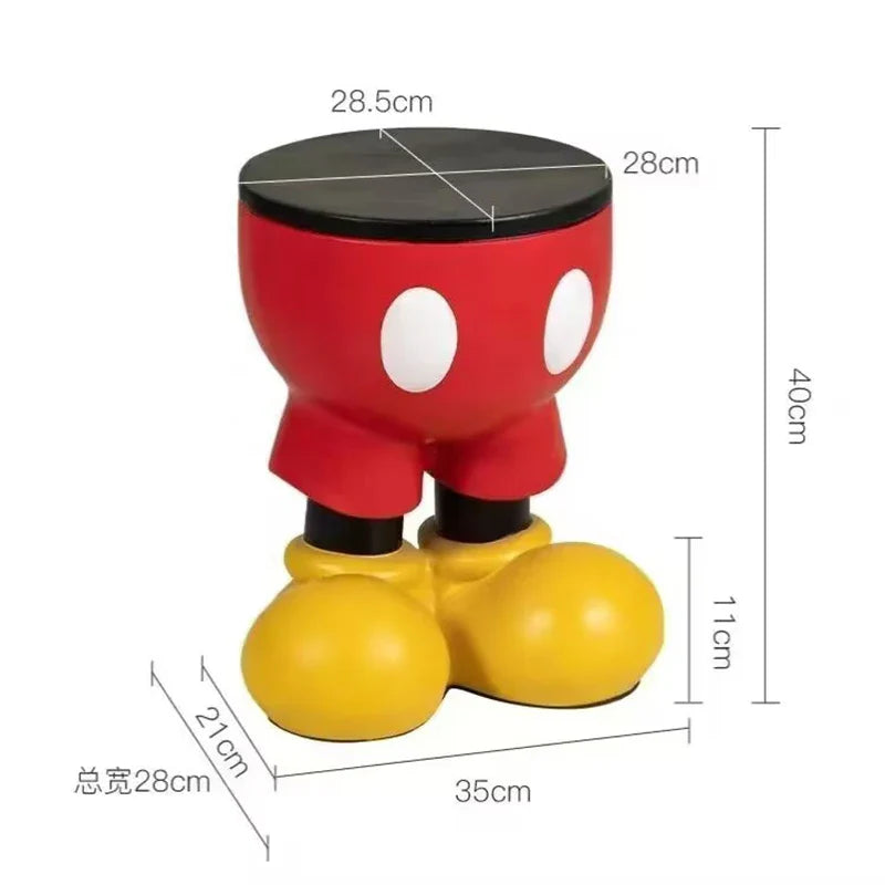 Pufa Mickey Mouse – Praktyczne i Wesołe Rozwiązanie do Przechowywania dla Dzieci