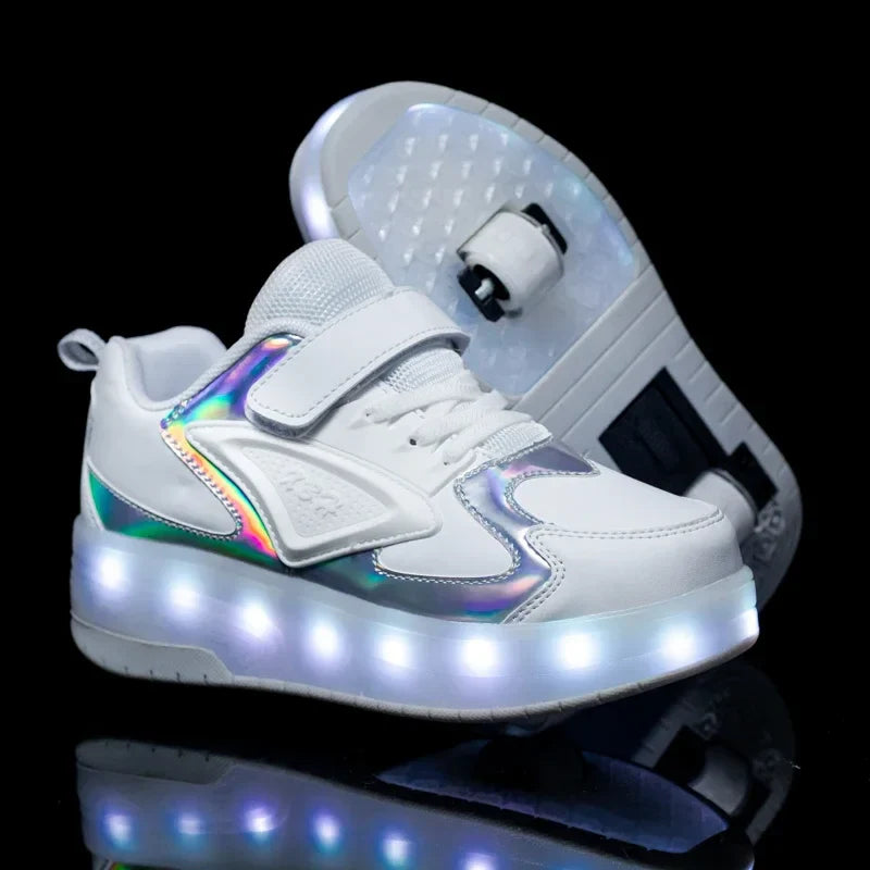 LichtRiders - LED Shoes with Wheels for Children