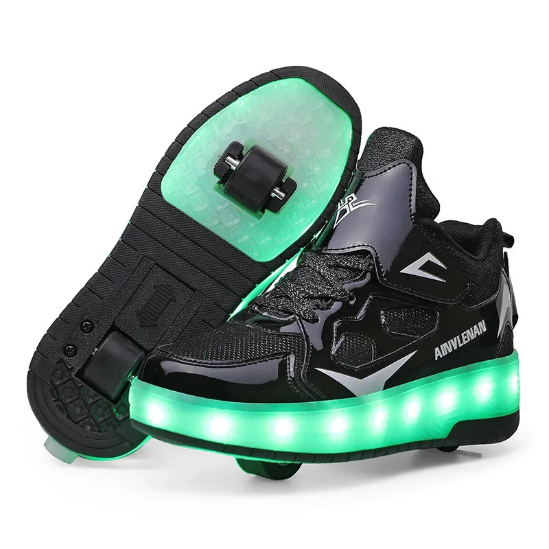 LichtRiders - LED Shoes with Wheels for Children