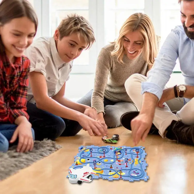 Zestaw Zabawek z Pojazdami Przygód – Do kreatywnej i interaktywnej zabawy