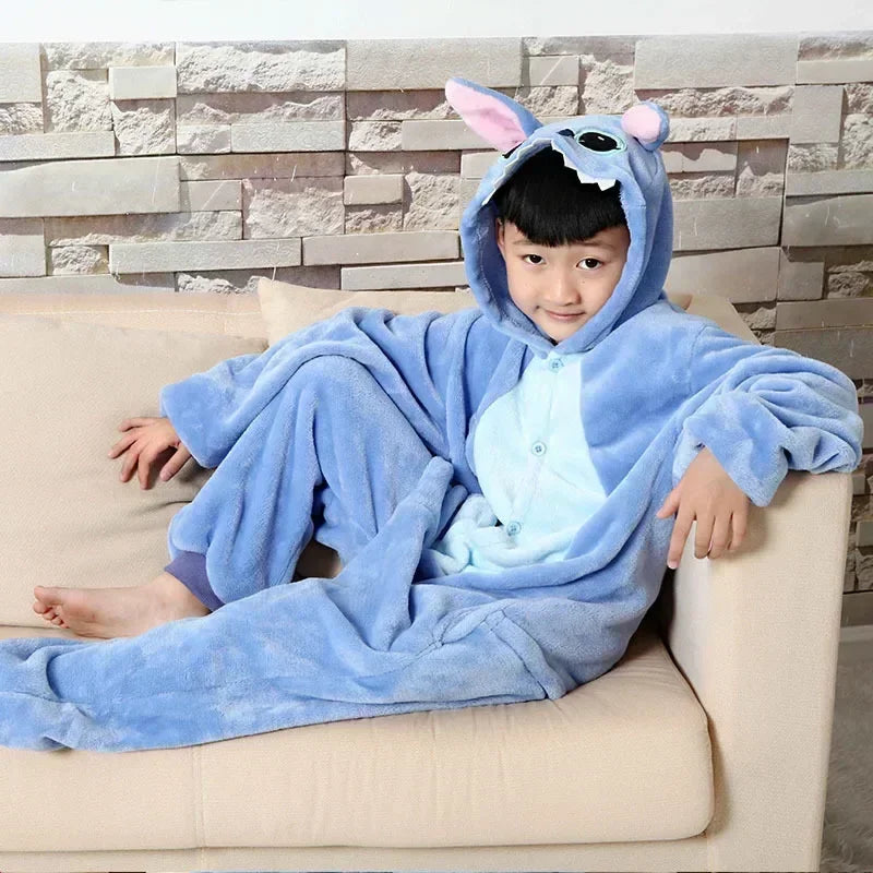 Stitch Onesie - Wygodny i Praktyczny do Spania
