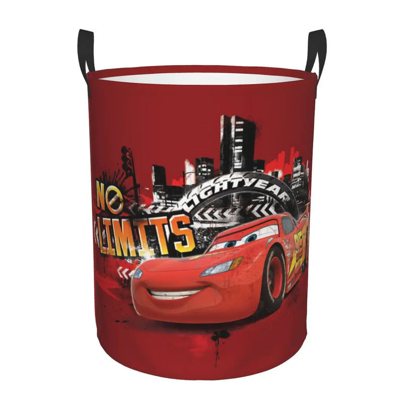 Laundry Basket Cars Lightning McQueen – Spacious and Foldable Clothes Basket