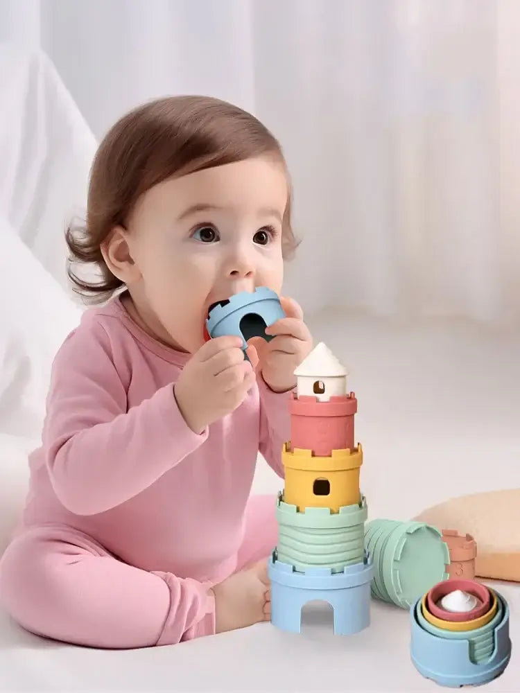 Kolorowa Kreatywna Wieża Do Układania – Dla Nieskończonej Radości z Budowania