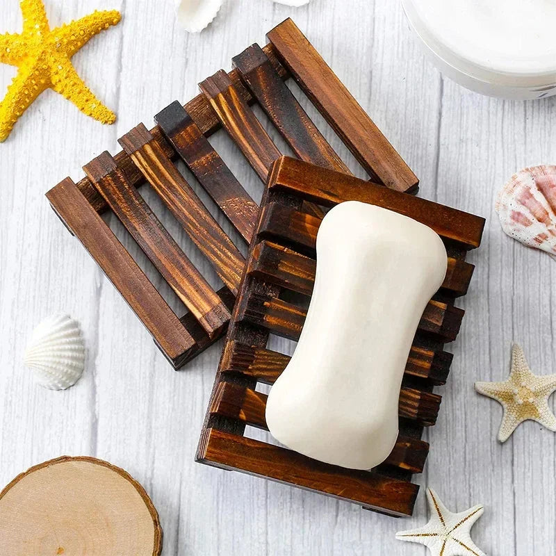 Wooden soap dish - Natural and durable design