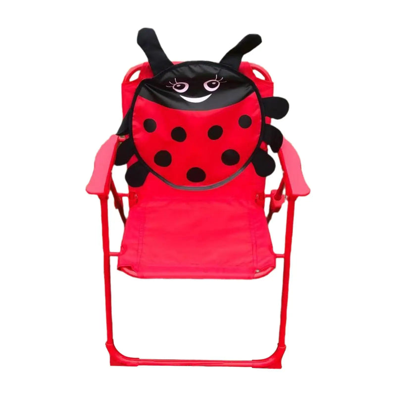 Składane Krzesełko Dziecięce z Wzorem Zwierząt - Lekka i Idealna na Aktywności na Świeżym Powietrzu