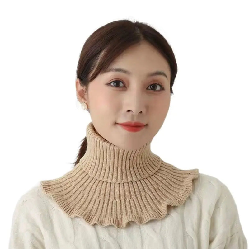 Wiatroszczelny Dzianinowy Kołnierz – Dla Ciepła i Ochrony w Zimie