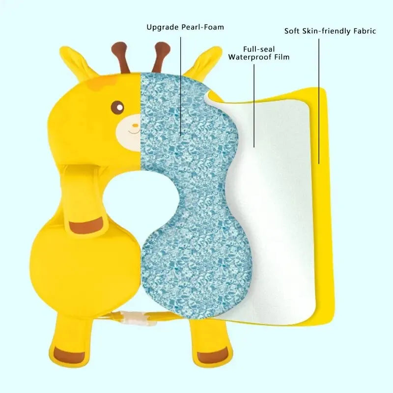 Nieopływowy Baby Swim Float – Wygodny Pływający Pierścień dla Dzieci w wieku 6-36 Miesięcy