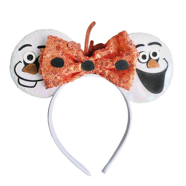 Frozen Akcesoria do Włosów – Elsa i Anna Uszy Myszki Mickey na Opasce dla Dziewczynek