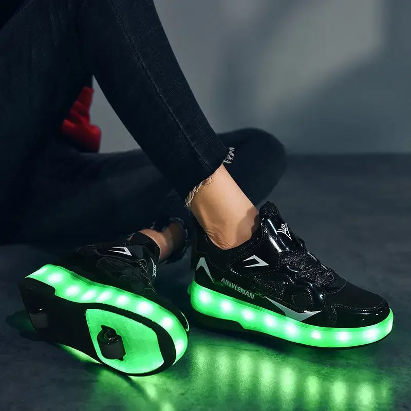 LichtRiders - LED Shoes with Wheels for Children