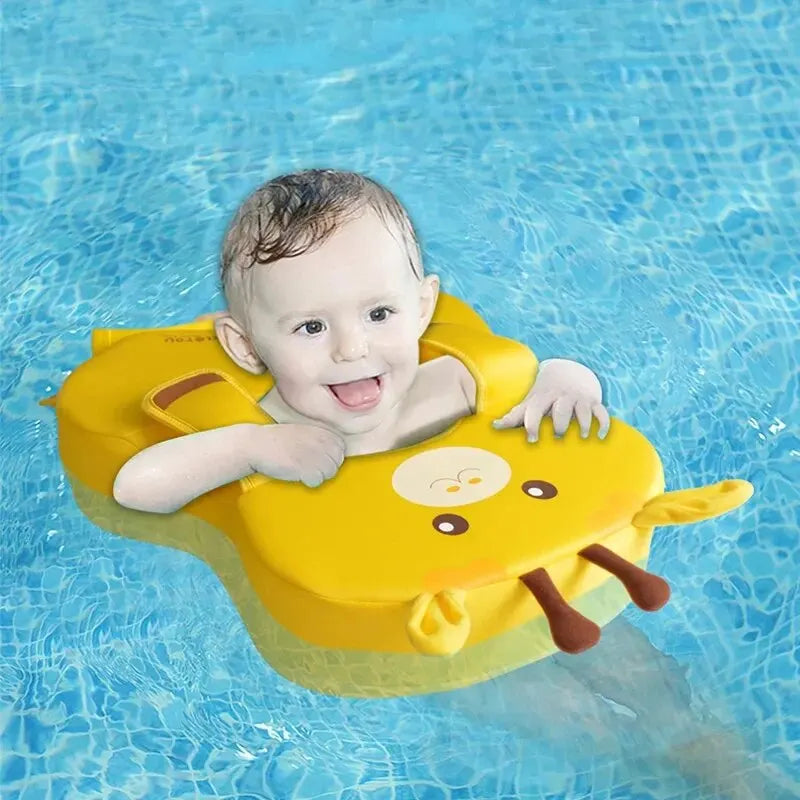 Nieopływowy Baby Swim Float – Wygodny Pływający Pierścień dla Dzieci w wieku 6-36 Miesięcy