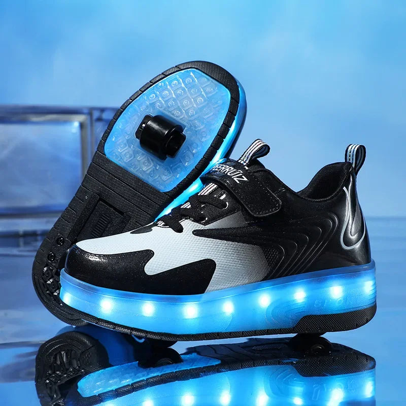 LichtRiders - LED Shoes with Wheels for Children
