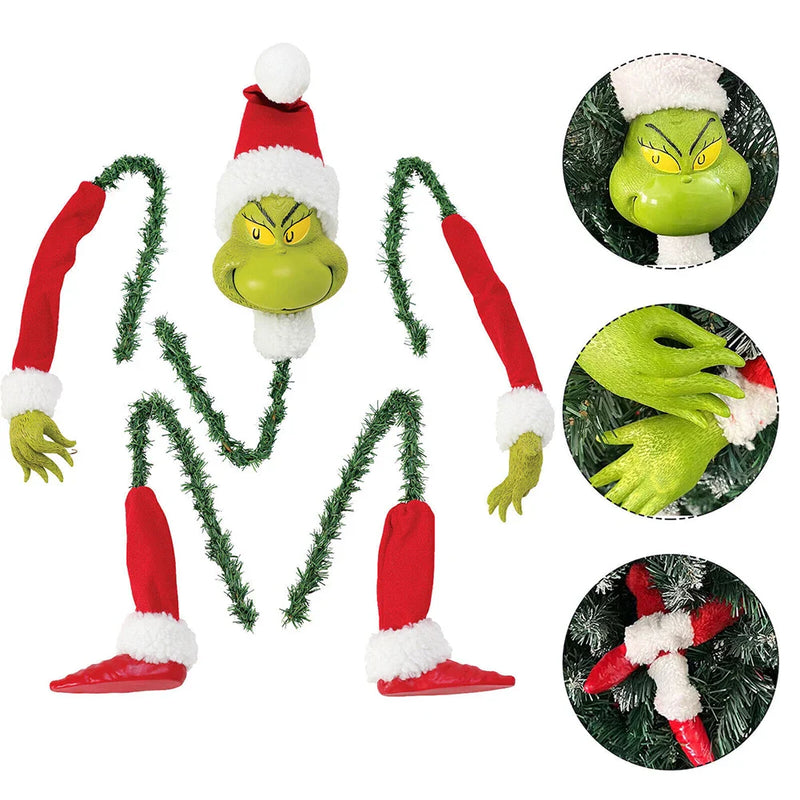 Grinch Decorative Christmas Figurines - For Creative Holiday Joy