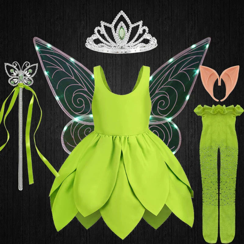 Costum Tinkerbell pentru Copii – Magic și Fermecător pentru Petreceri