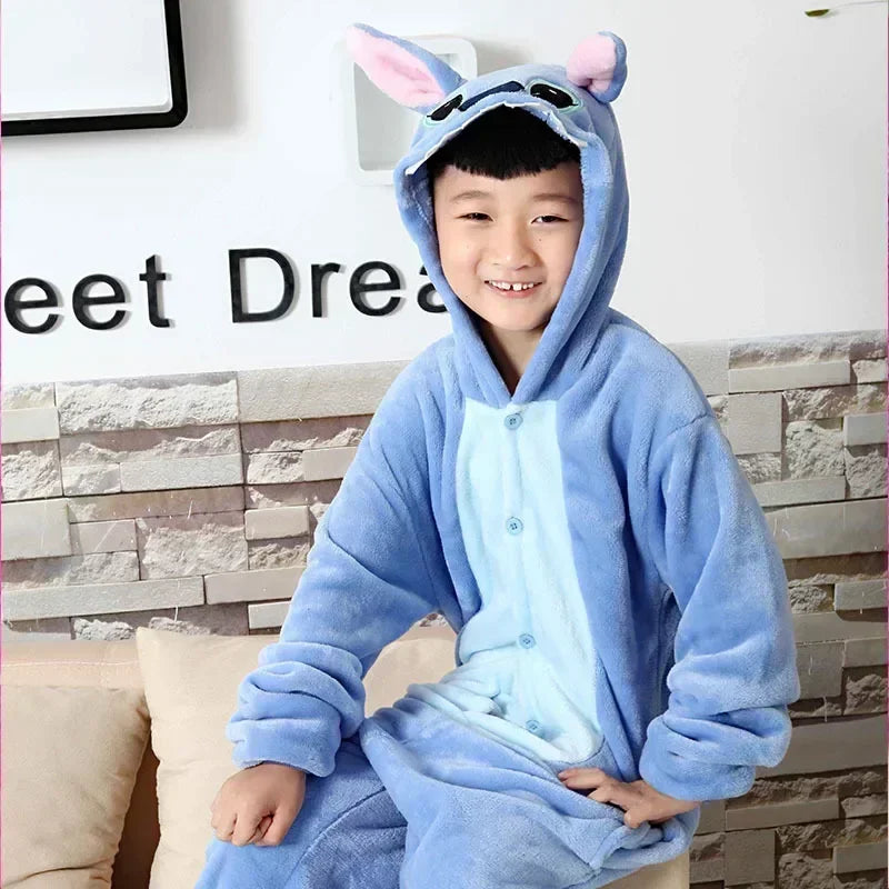 Stitch Onesie - Wygodny i Praktyczny do Spania