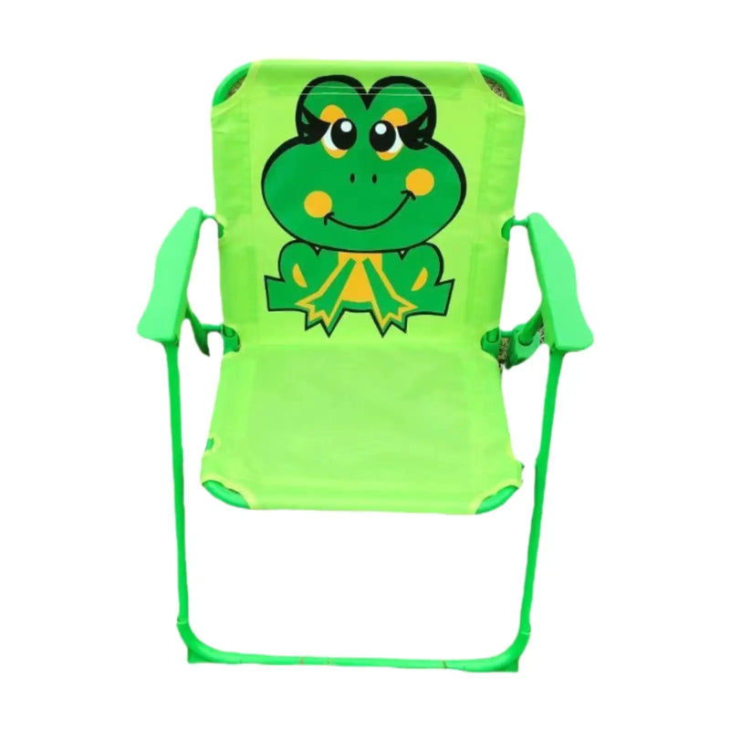 Składane Krzesełko Dziecięce z Wzorem Zwierząt - Lekka i Idealna na Aktywności na Świeżym Powietrzu