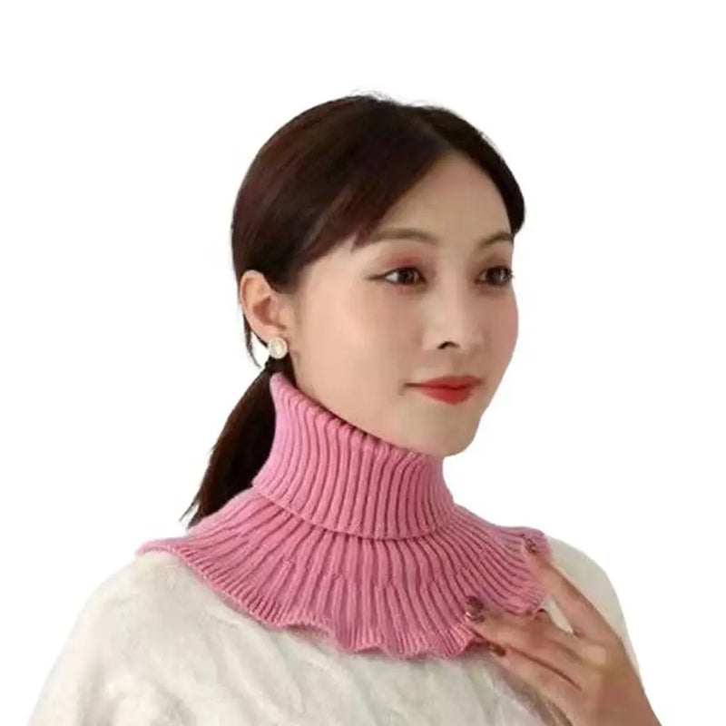 Wiatroszczelny Dzianinowy Kołnierz – Dla Ciepła i Ochrony w Zimie