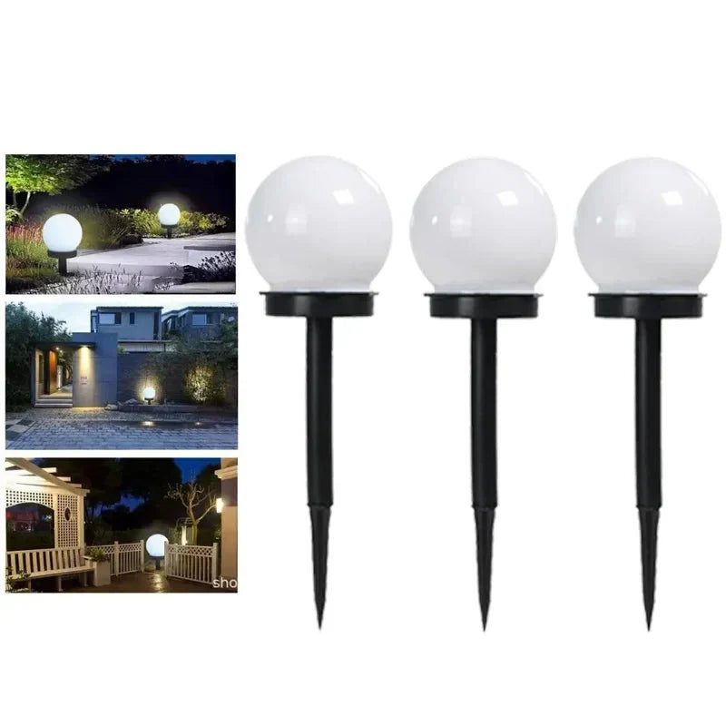 Lampa ogrodowa LED zasilana energią słoneczną - Oszczędna i odporna na warunki atmosferyczne do oświetlenia zewnętrznego