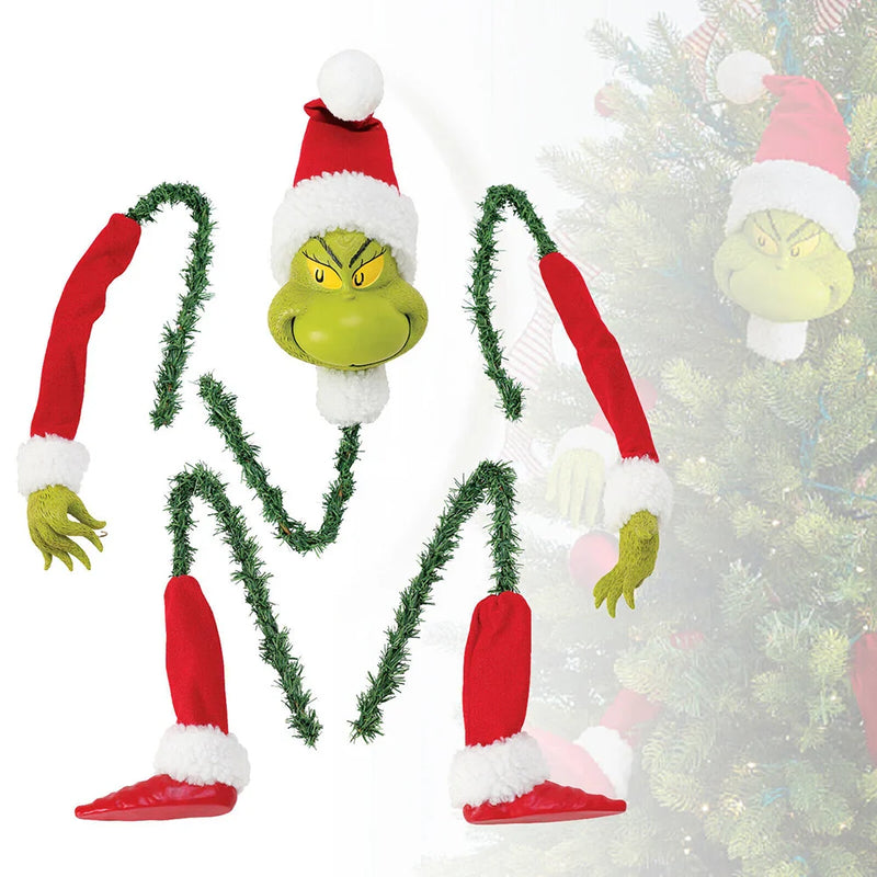 Grinch Decorative Christmas Figurines - For Creative Holiday Joy