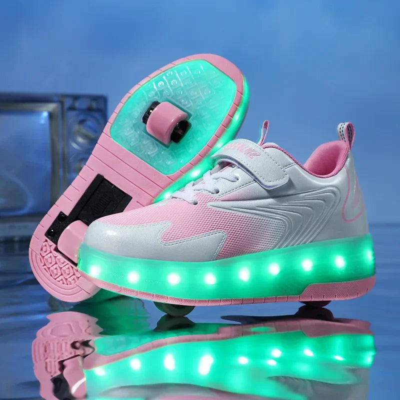 LichtRiders - LED Shoes with Wheels for Children