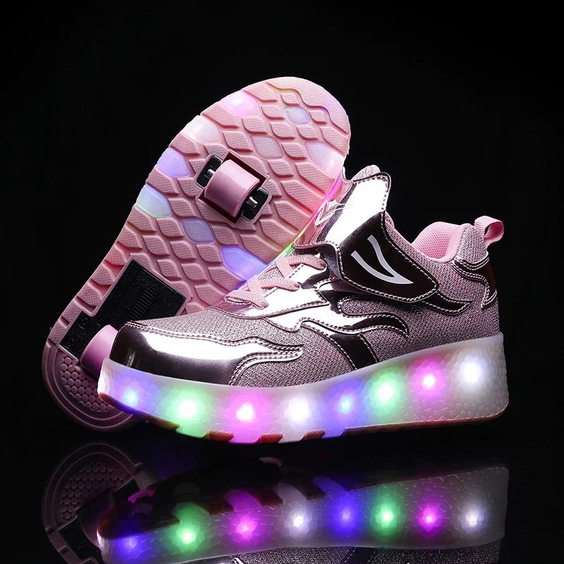 LichtRiders - LED Shoes with Wheels for Children