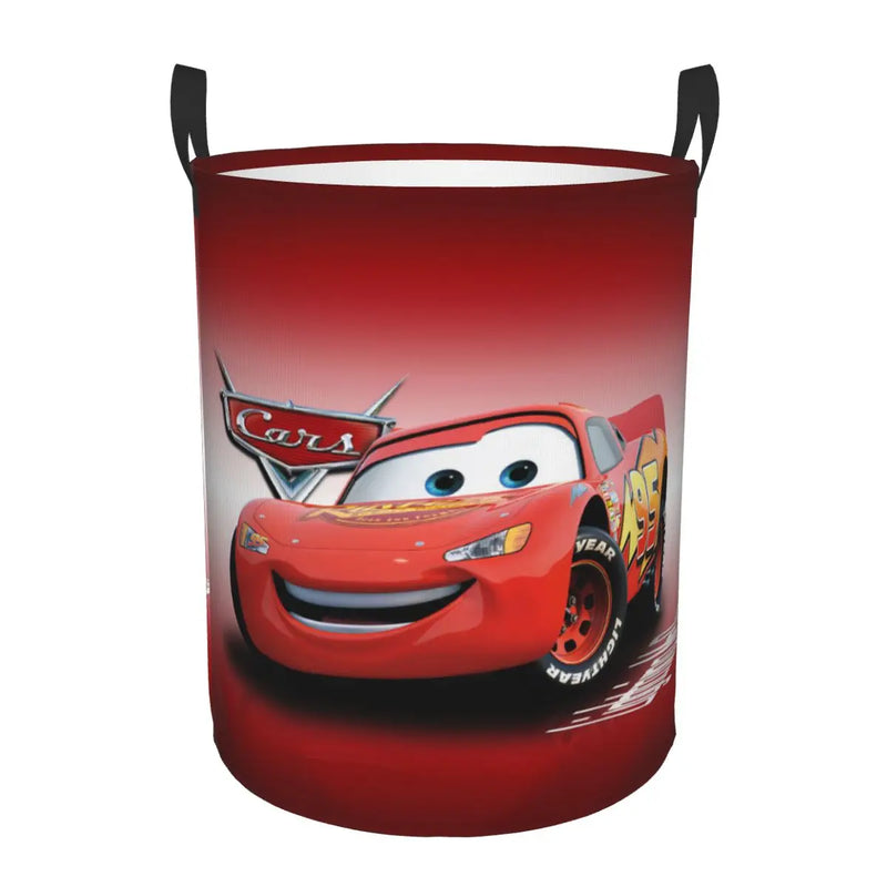 Laundry Basket Cars Lightning McQueen – Spacious and Foldable Clothes Basket