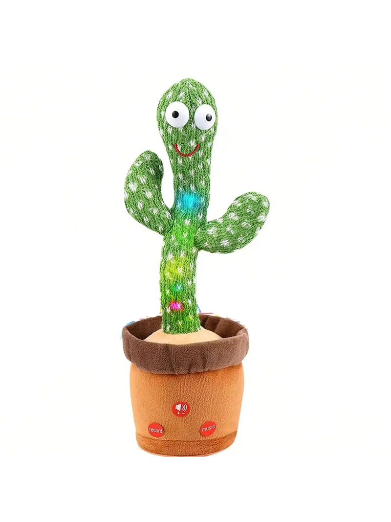 Tańczący Kaktus – Interaktywna Zabawka z Muzyką i Światłem