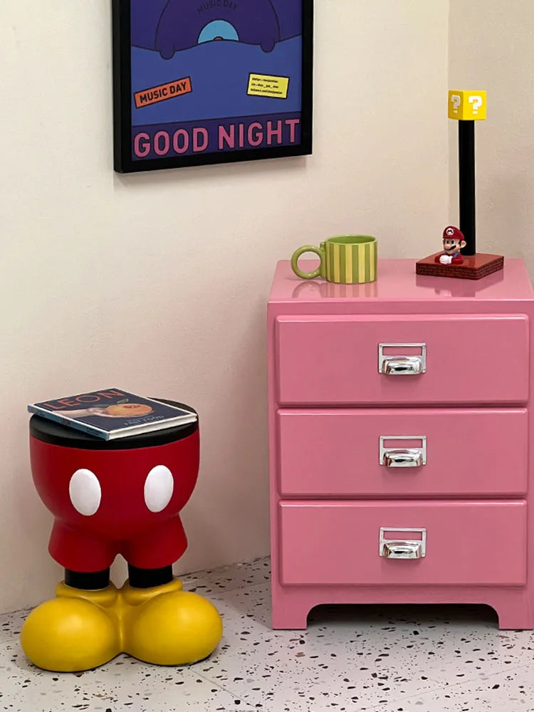 Pufa Mickey Mouse – Praktyczne i Wesołe Rozwiązanie do Przechowywania dla Dzieci