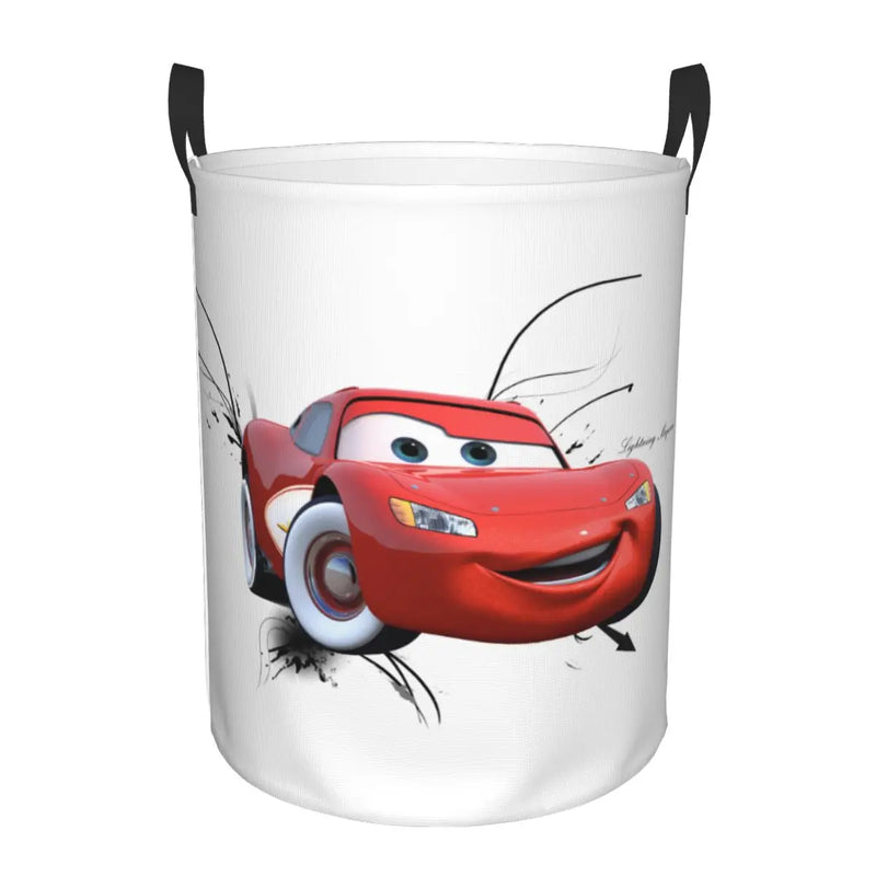 Laundry Basket Cars Lightning McQueen – Spacious and Foldable Clothes Basket