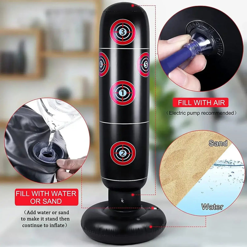 Nadmuchiwany Bokser – Do Treningu i Zabawy