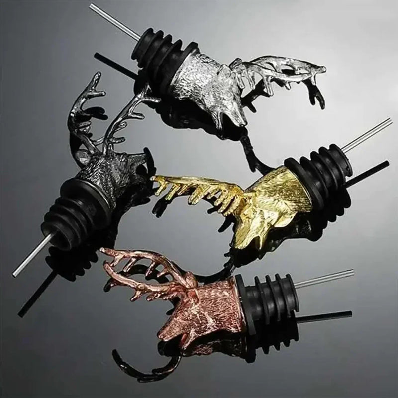 Winolejek w kształcie głowy jelenia - Elegancki i Funkcjonalny