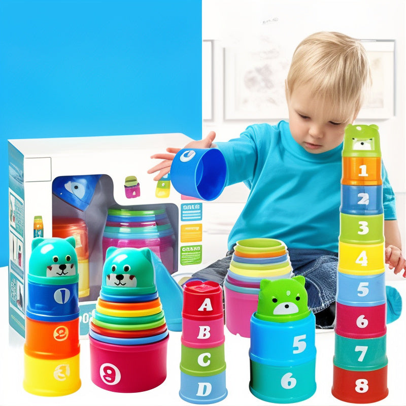 Edukacyjne Kubki do Układania - Dla Kreatywnych i Interaktywnych Doświadczeń Zabawowych