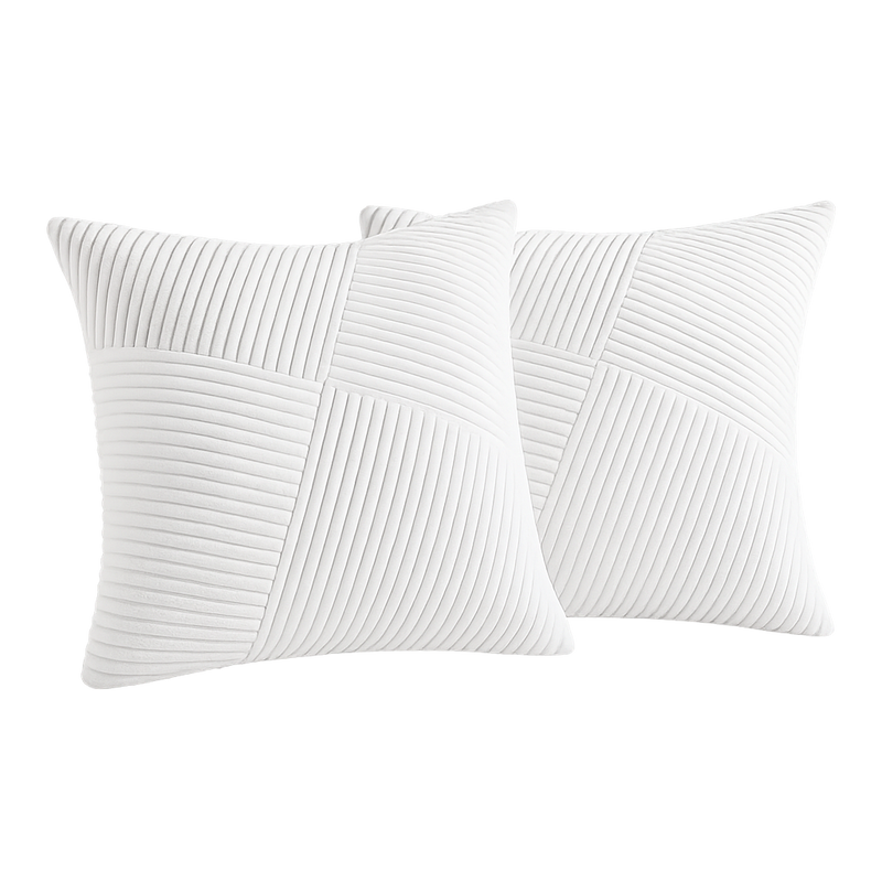 2-częściowe poduszki w stylu boho z weluru – miękkie i stylowe do sofy i łóżka