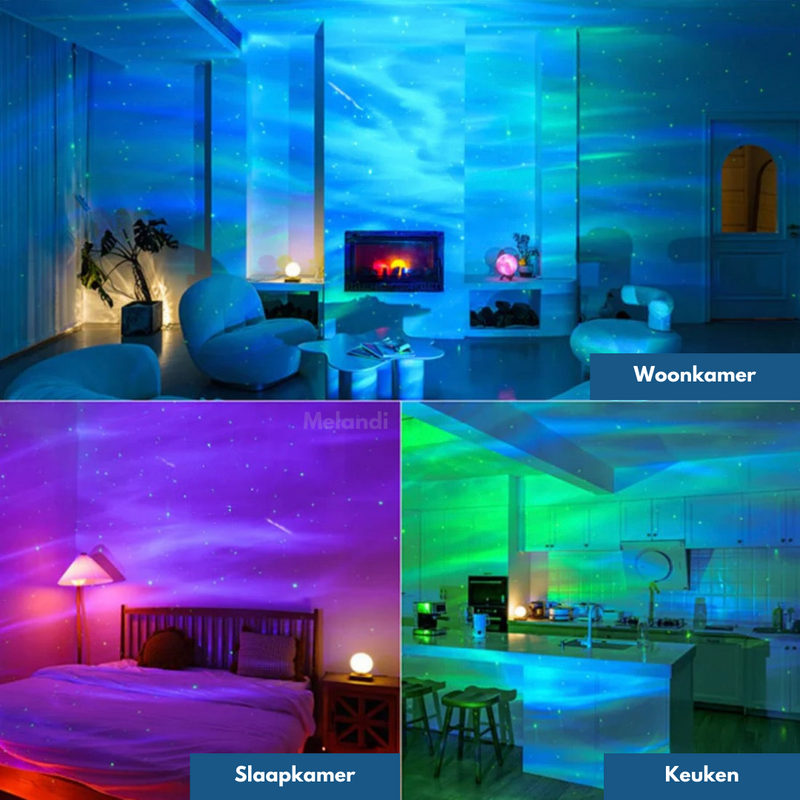 Aurora Mood Lamp – Magical Light Show for Every Room